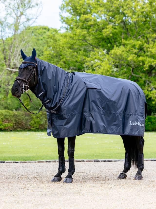 LeMieux Ride On Rain Sheet - Navy - Nags Essentials