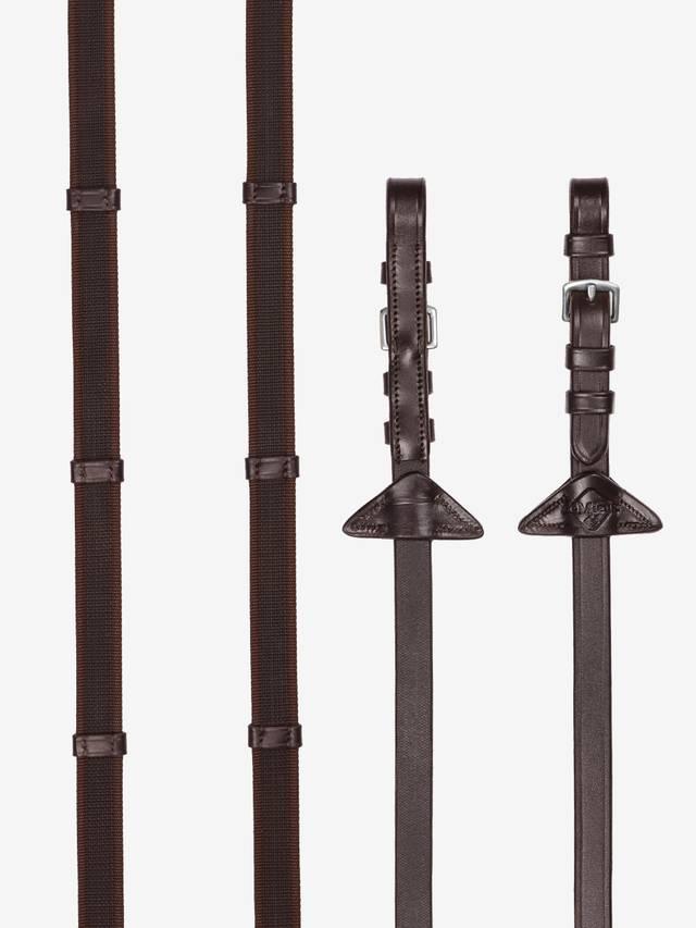 LeMieux Rubber Grip Continental Reins - Nags Essentials