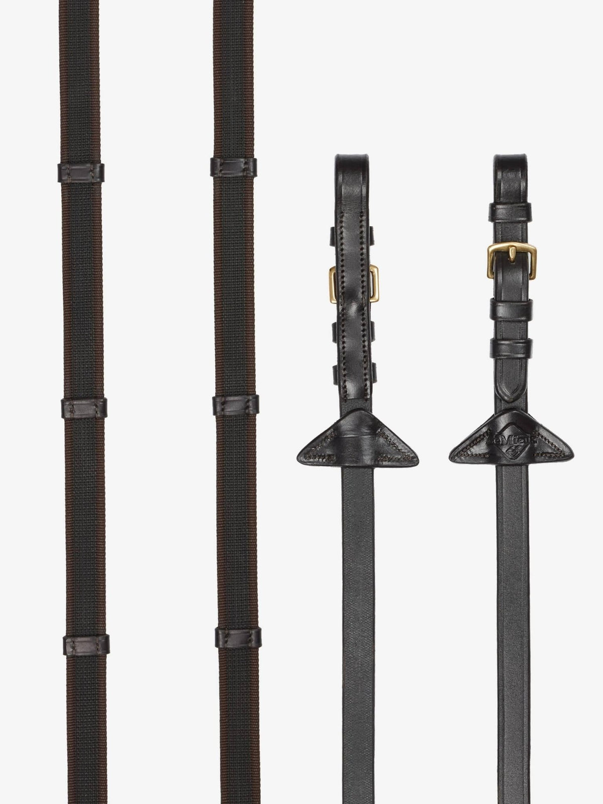 LeMieux Rubber Grip Continental Reins - Nags Essentials