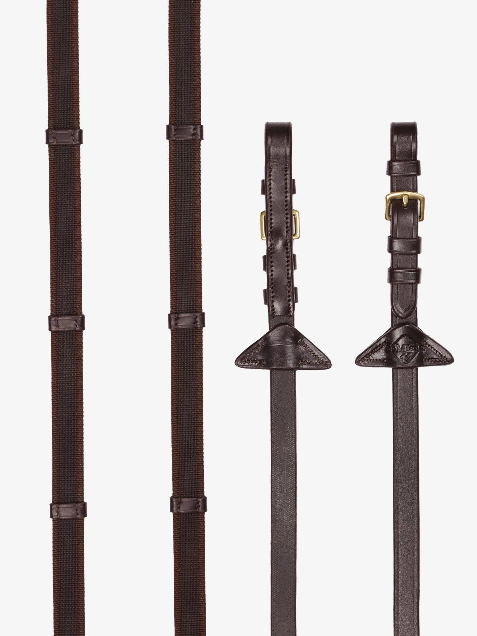 LeMieux Rubber Grip Continental Reins - Nags Essentials