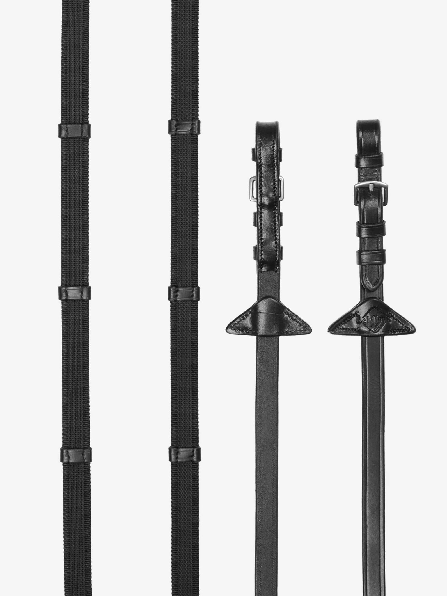 LeMieux Rubber Grip Continental Reins - Nags Essentials