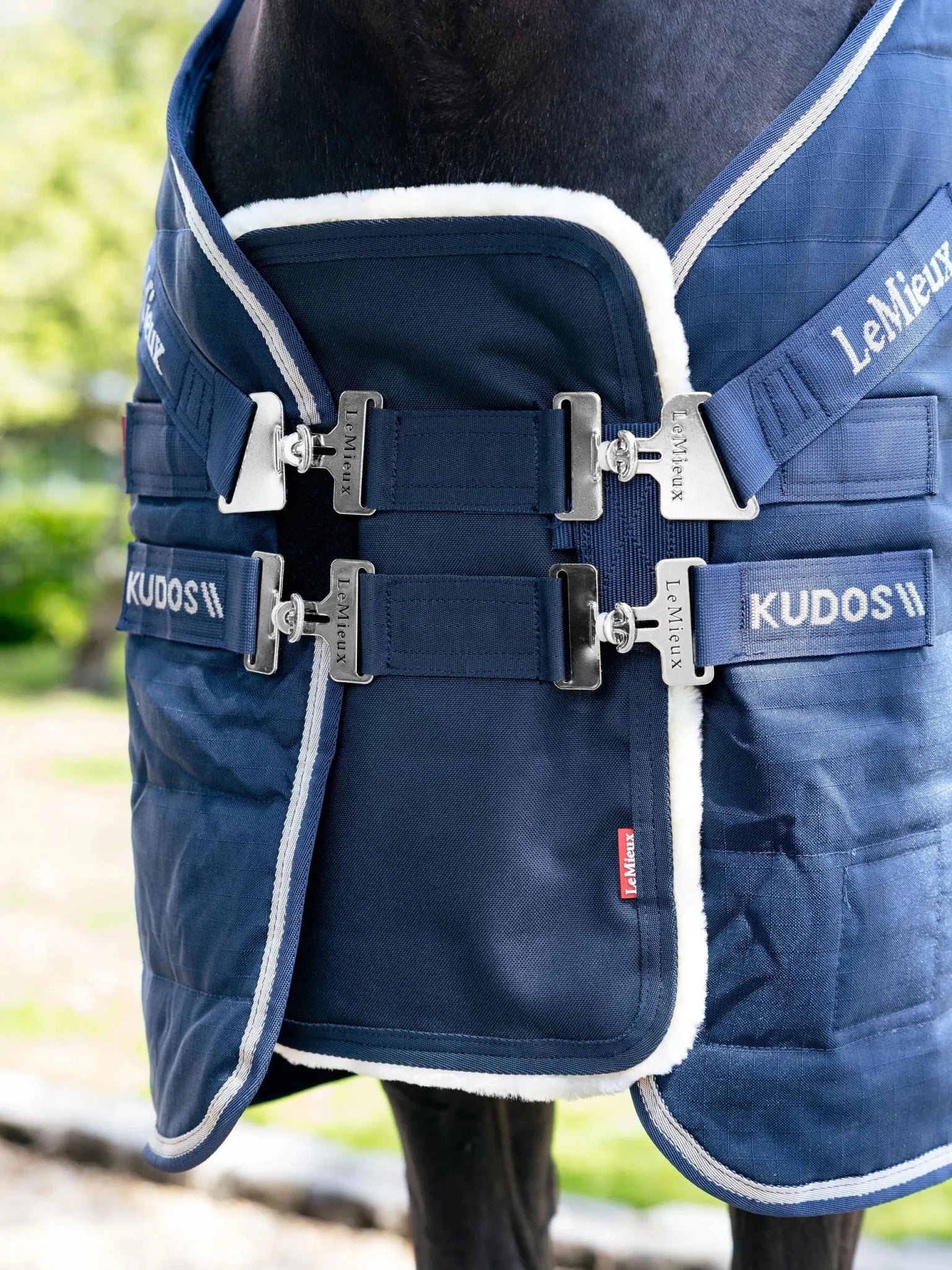 Lemieux Sensitive Rug Chest Extender Navy - Nags Essentials