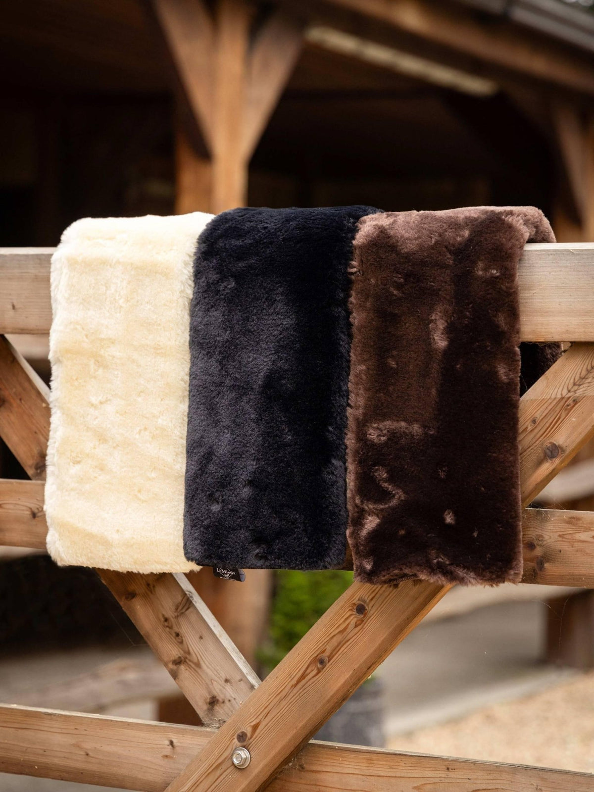 LeMieux Simuwool Dressage Slip On Girth Sleeve - Nags Essentials