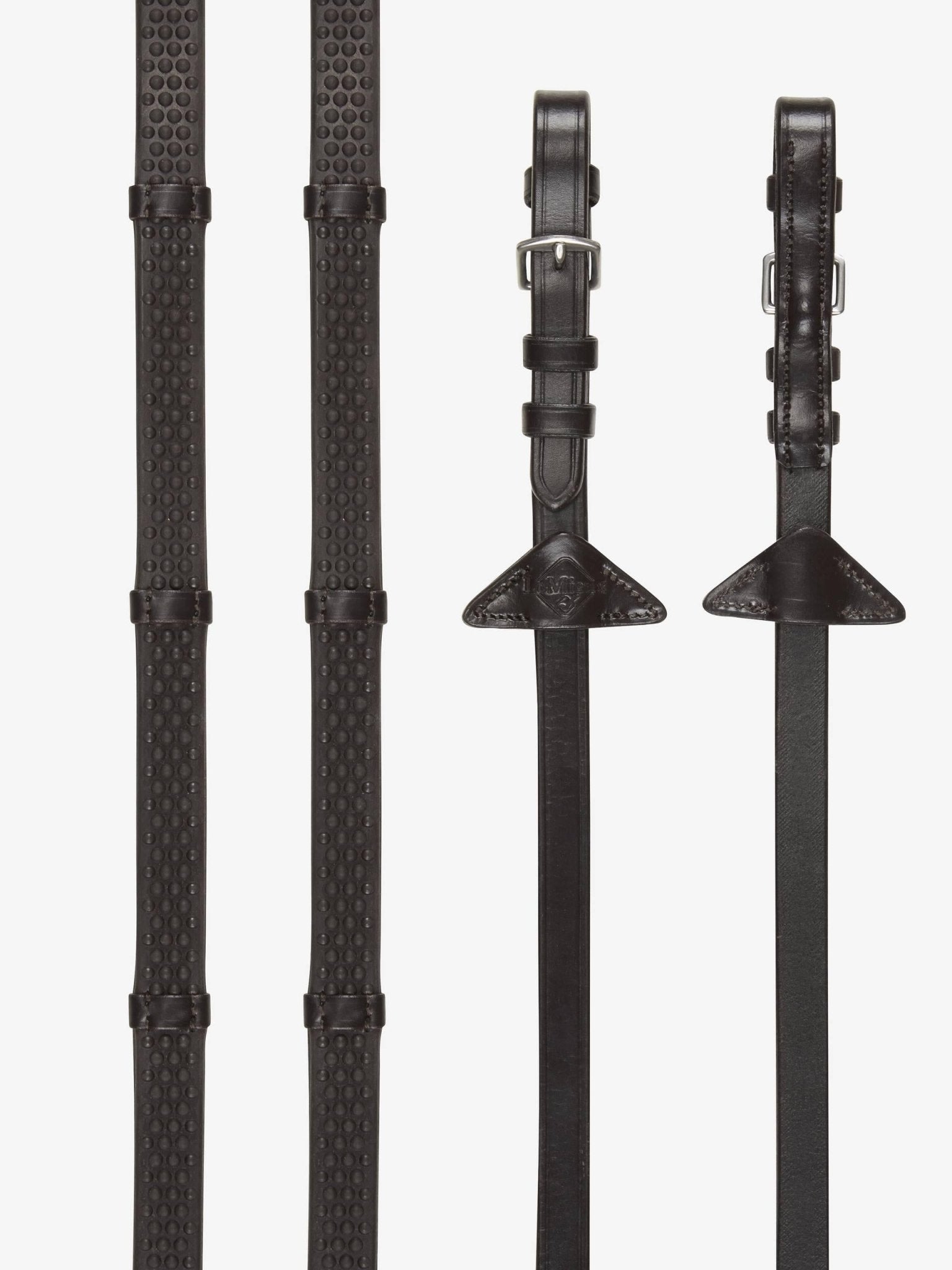 LeMieux Soft Rubber Reins with Stoppers - Nags Essentials