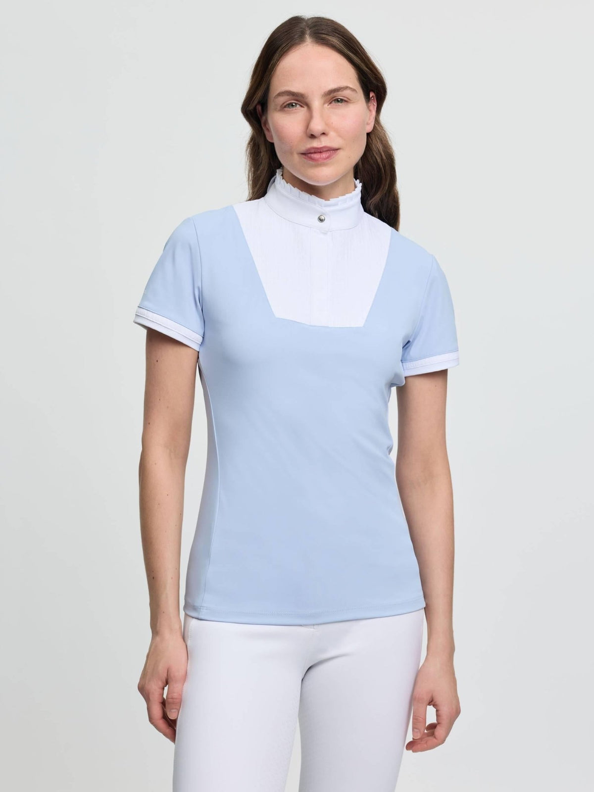 Lemieux Sophia Short Sleeve Pleated Show Shirt - Nags Essentials