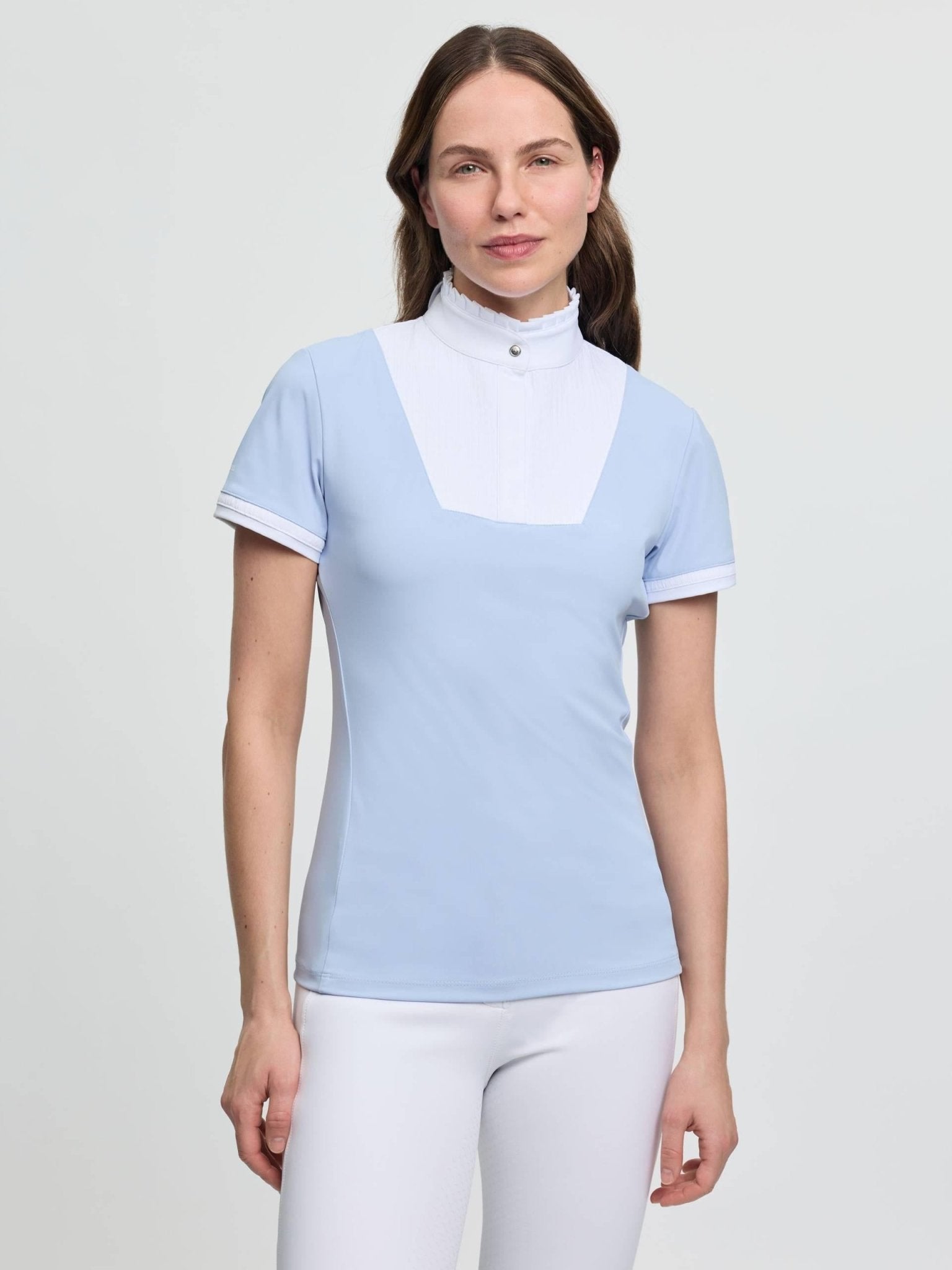Lemieux Sophia Short Sleeve Pleated Show Shirt - Nags Essentials