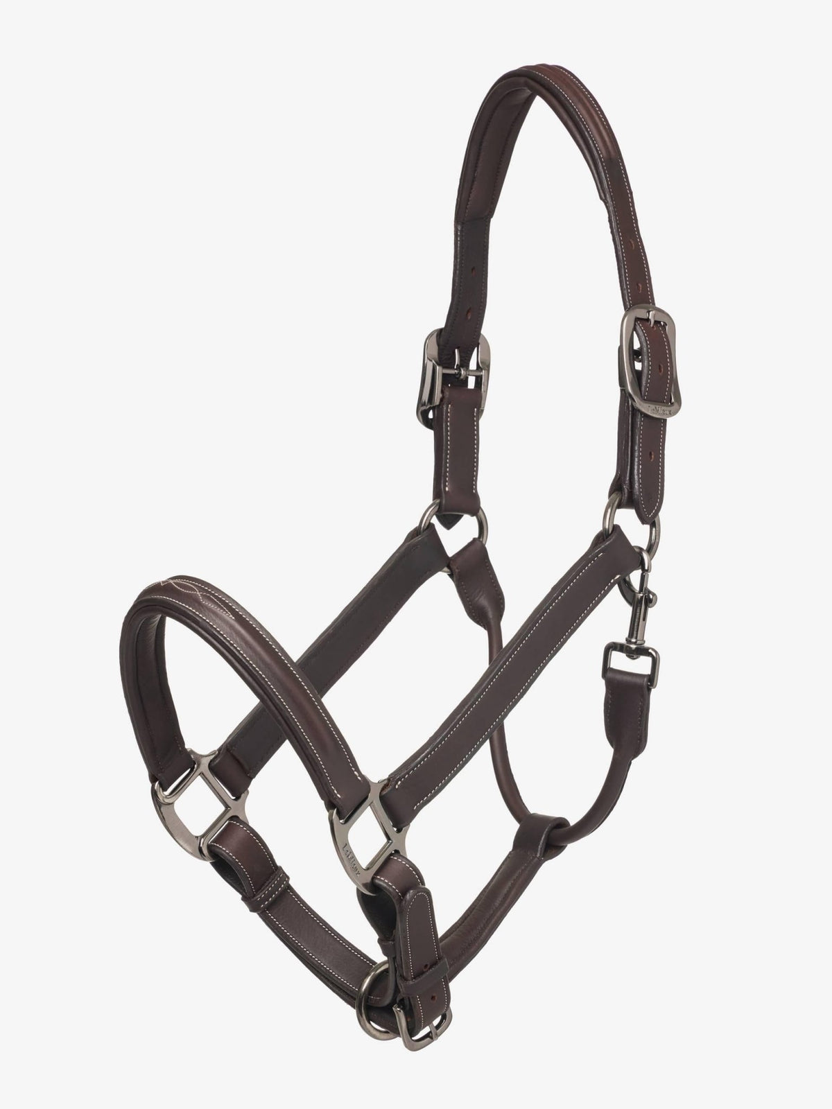 LeMieux Stitched Hunter Headcollar - Havana - Nags Essentials