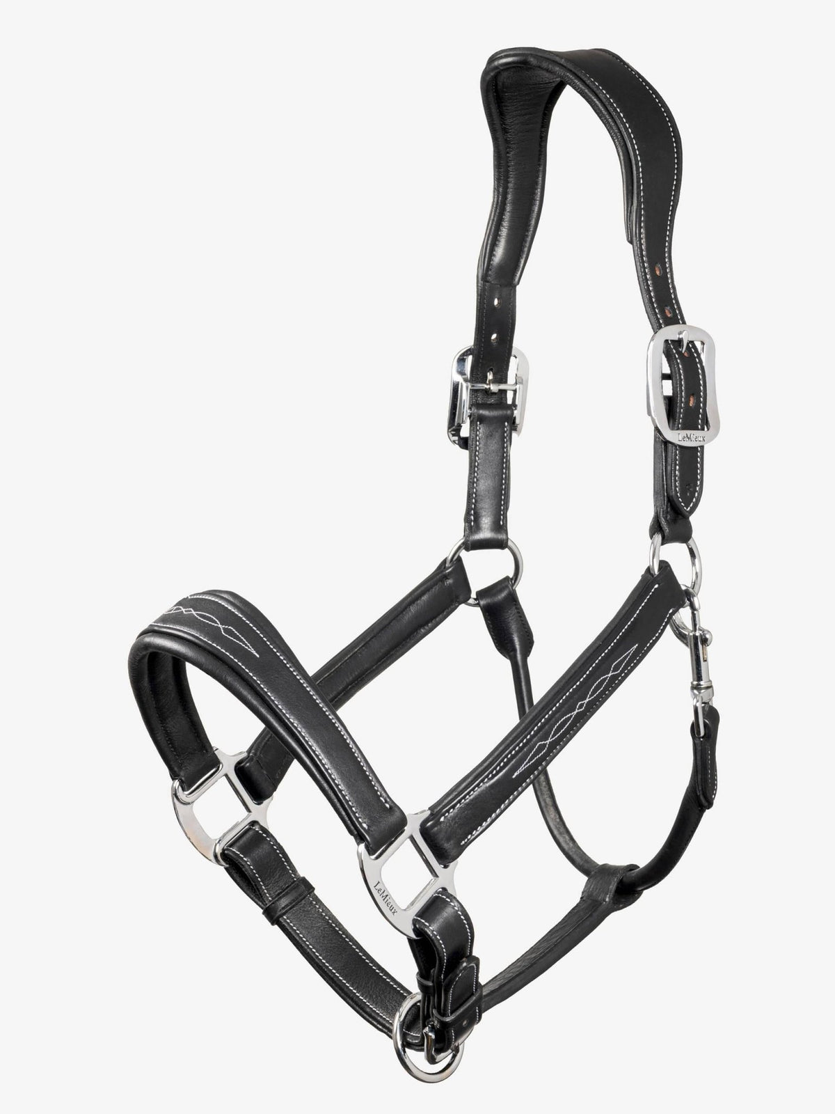 LeMieux Stitched Leather Headcollar - Nags Essentials