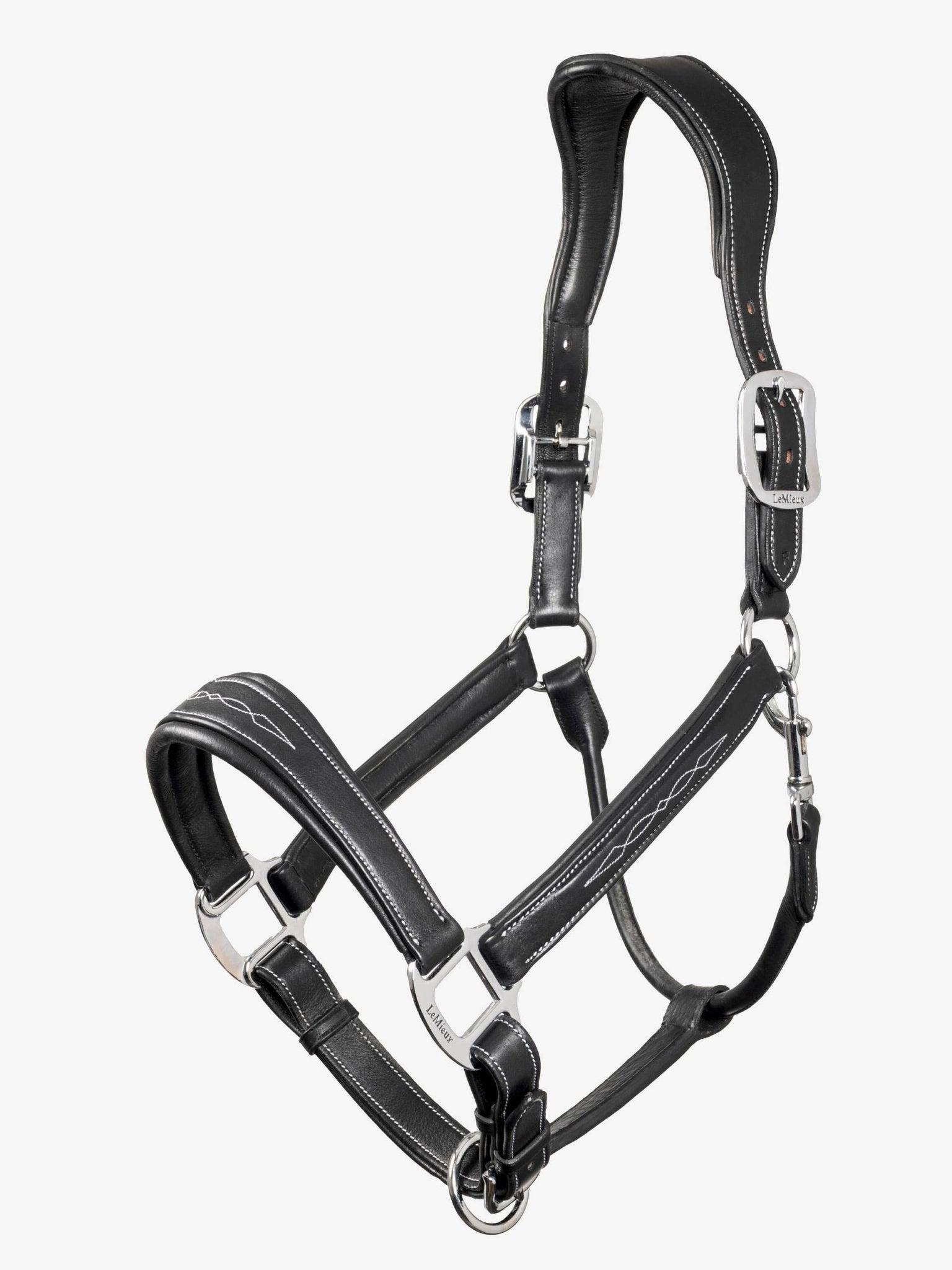 LeMieux Stitched Leather Headcollar - Nags Essentials