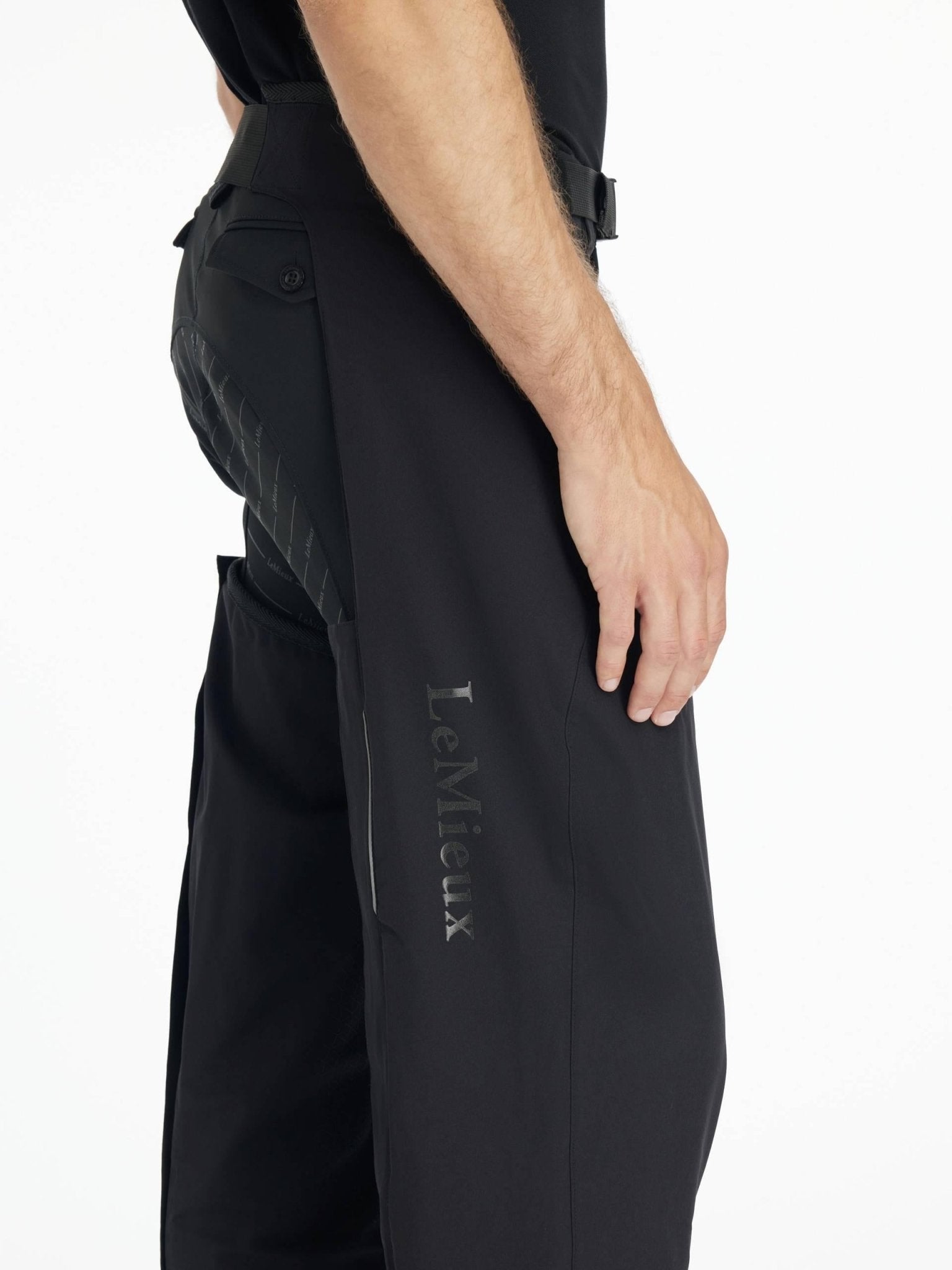Lemieux Stormwear Waterproof Chaps Black - Nags Essentials