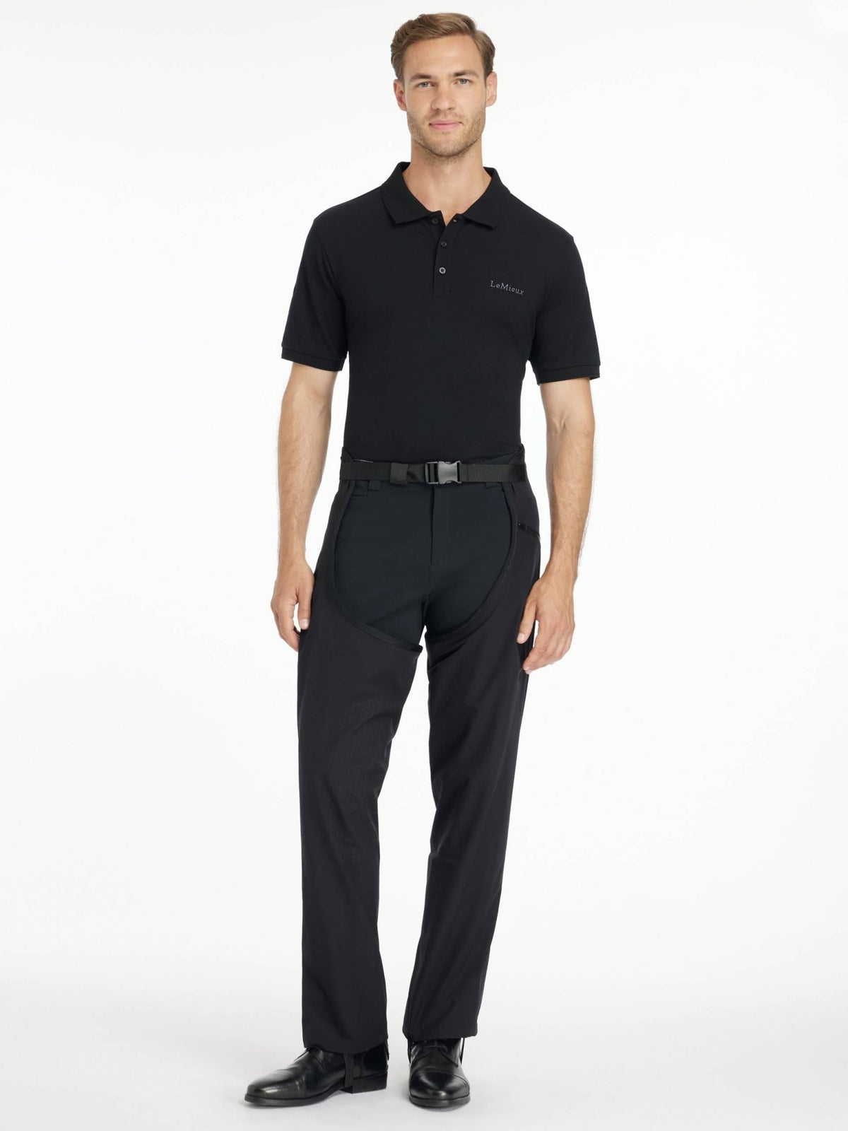 Lemieux Stormwear Waterproof Chaps Black - Nags Essentials