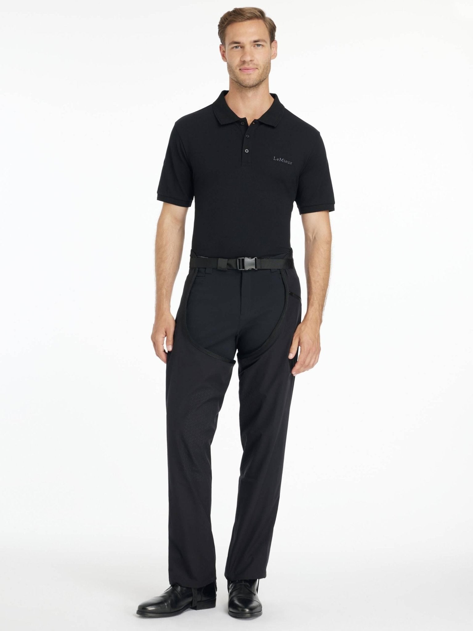 Lemieux Stormwear Waterproof Chaps Black - Nags Essentials
