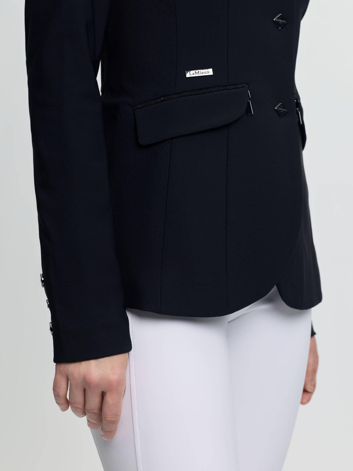 Lemieux Tall Dynamique Show Jacket - Black - Nags Essentials