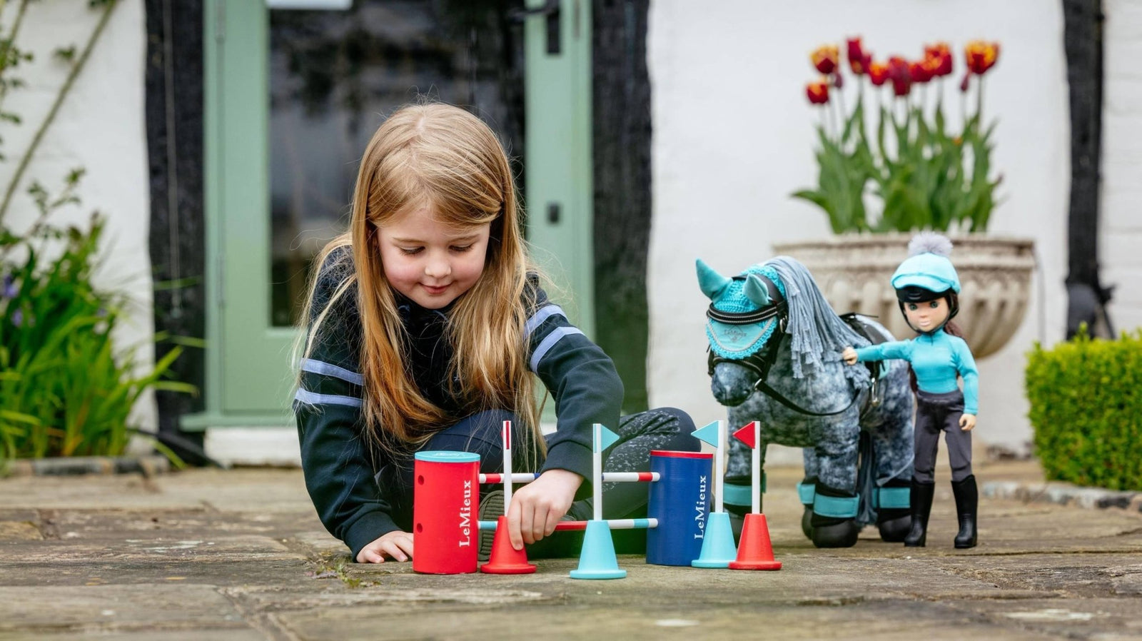Lemieux Toy Pony Course Builder Set - Multi - Nags Essentials