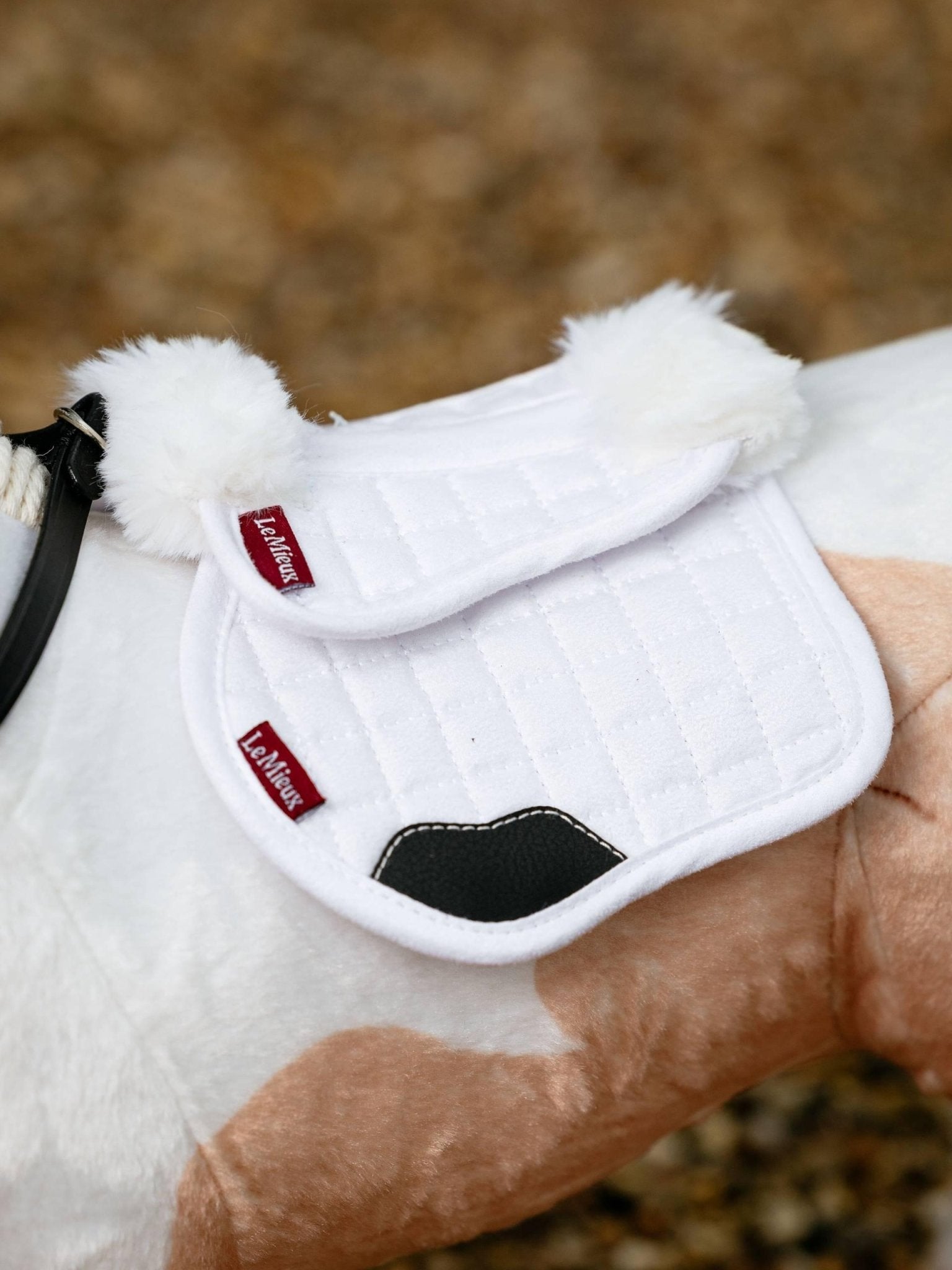 Lemieux Toy Pony Merino Half Pad - White - Nags Essentials