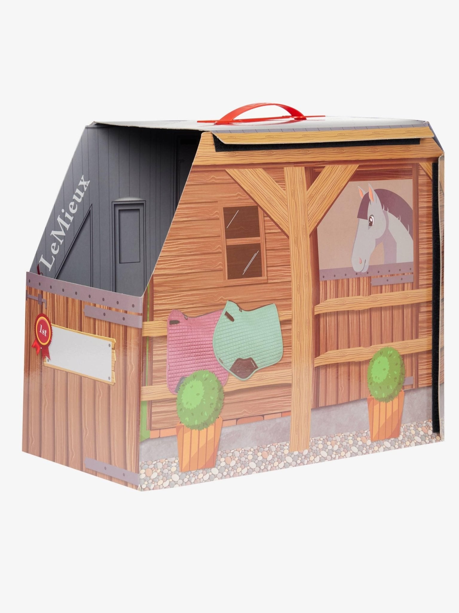 Lemieux Toy Pony Reversible Carry Case - Grey - Nags Essentials