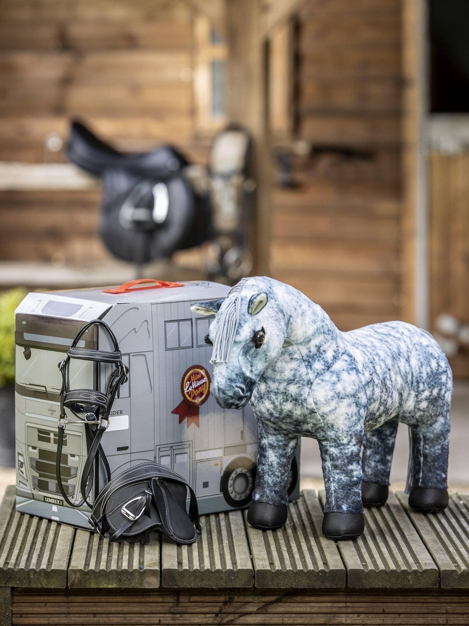 Lemieux Toy Pony Reversible Carry Case - Grey - Nags Essentials