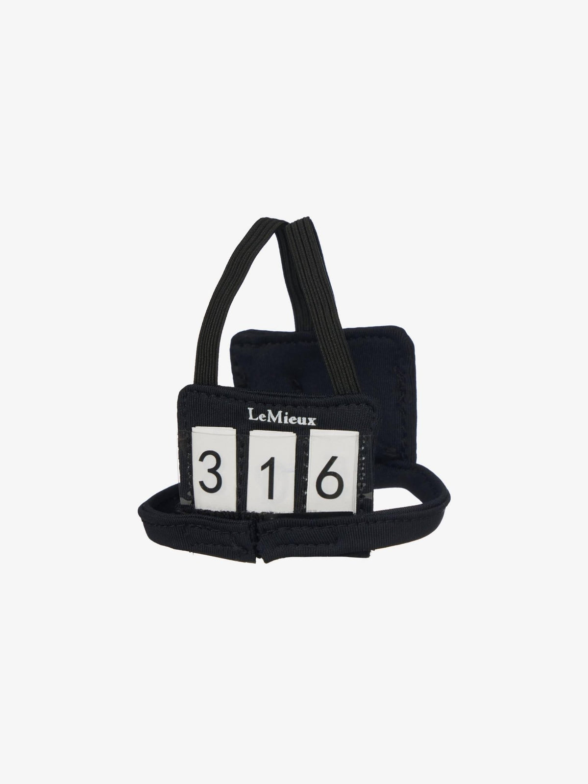 Lemieux Toy Rider Body Protector and Number Bib - Black - Nags Essentials