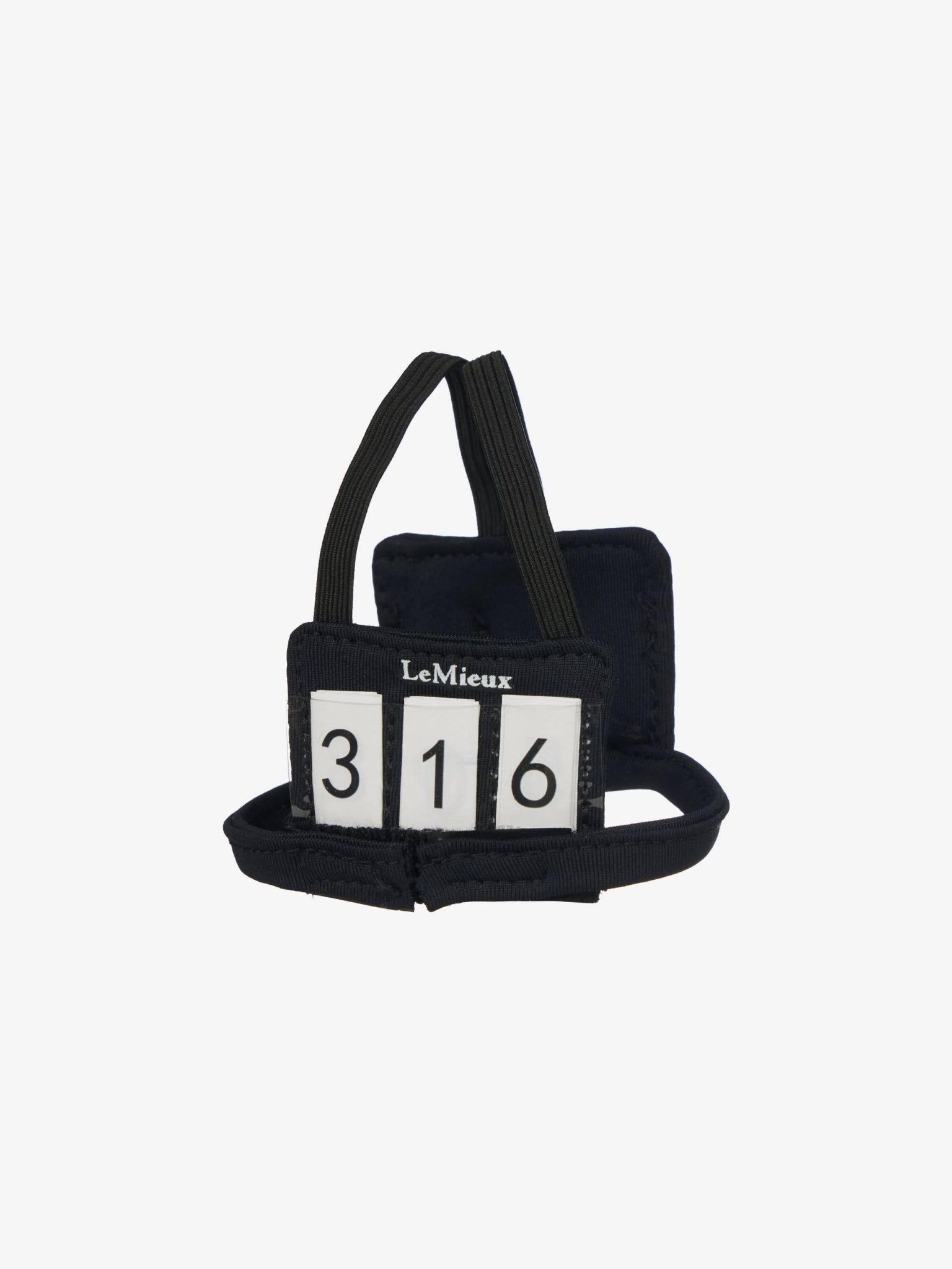 Lemieux Toy Rider Body Protector and Number Bib - Black - Nags Essentials