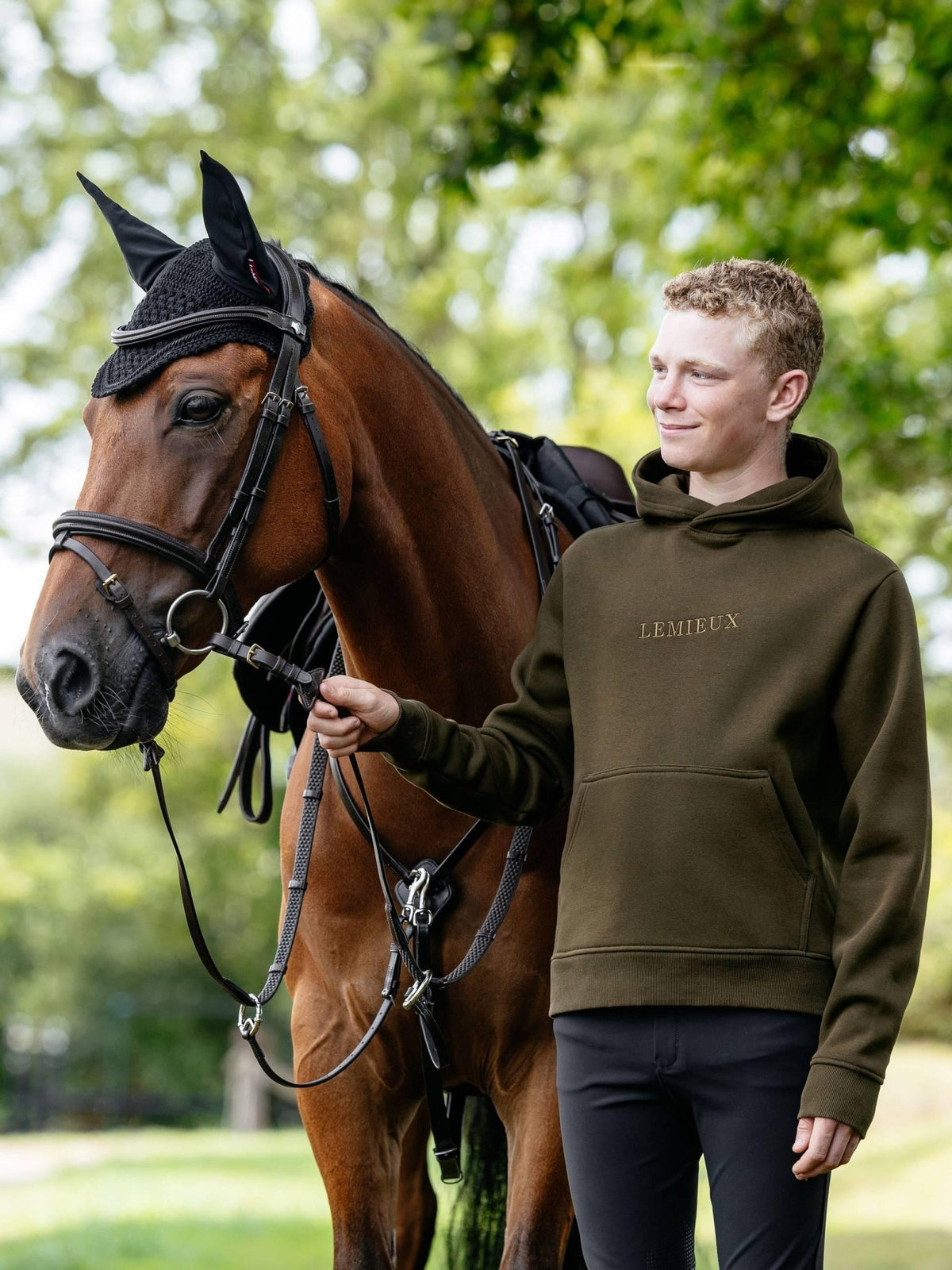Lemieux Young Rider Boys Hoodie - Nags Essentials