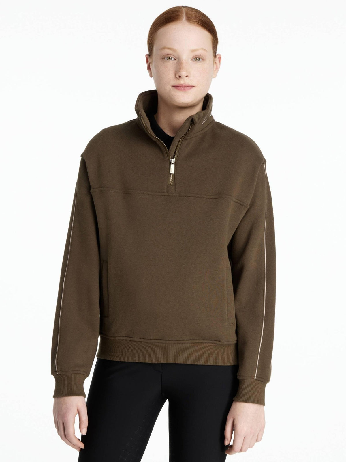 LeMieux Young Rider Kate Quarter Zip Sweat - Nags Essentials