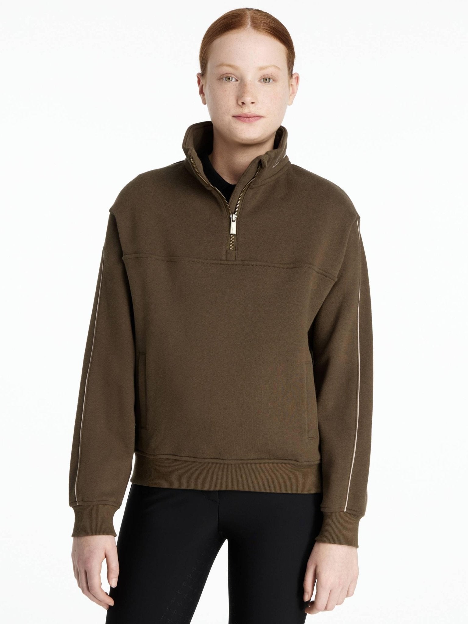 LeMieux Young Rider Kate Quarter Zip Sweat - Nags Essentials