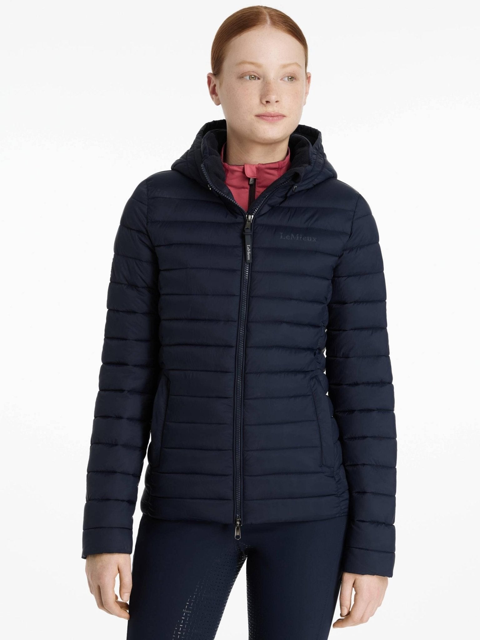 Lemieux Young Rider Ruby Puffer Jacket - Navy - Nags Essentials