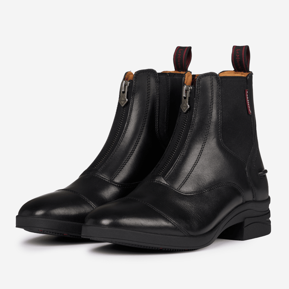 LeMieux Zip Paddock Boot - Black - Nags Essentials