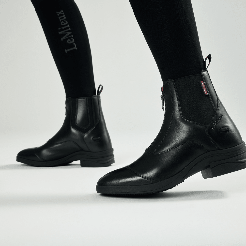 LeMieux Zip Paddock Boot - Black - Nags Essentials