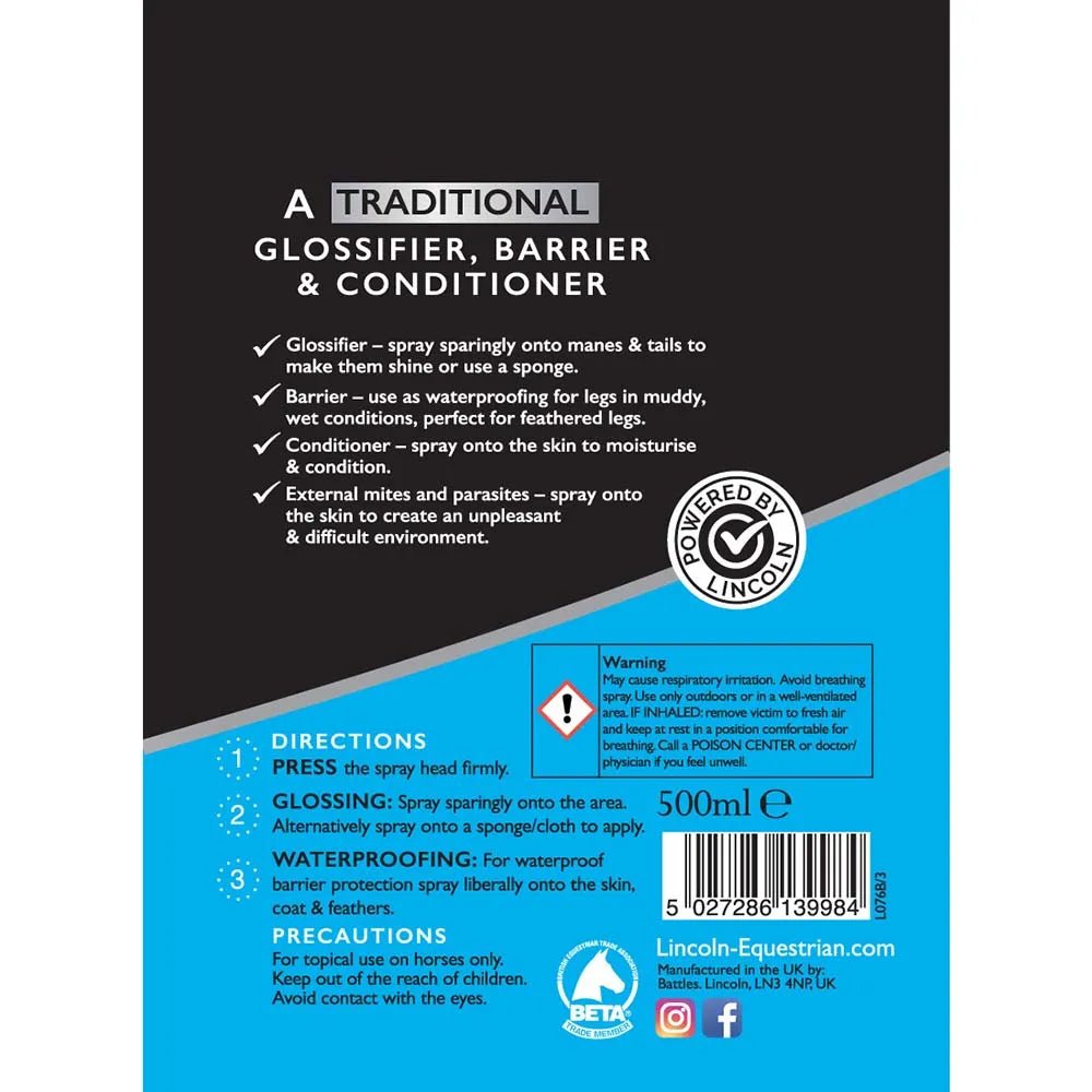 Lincoln Pig Oil - Nags Essentials