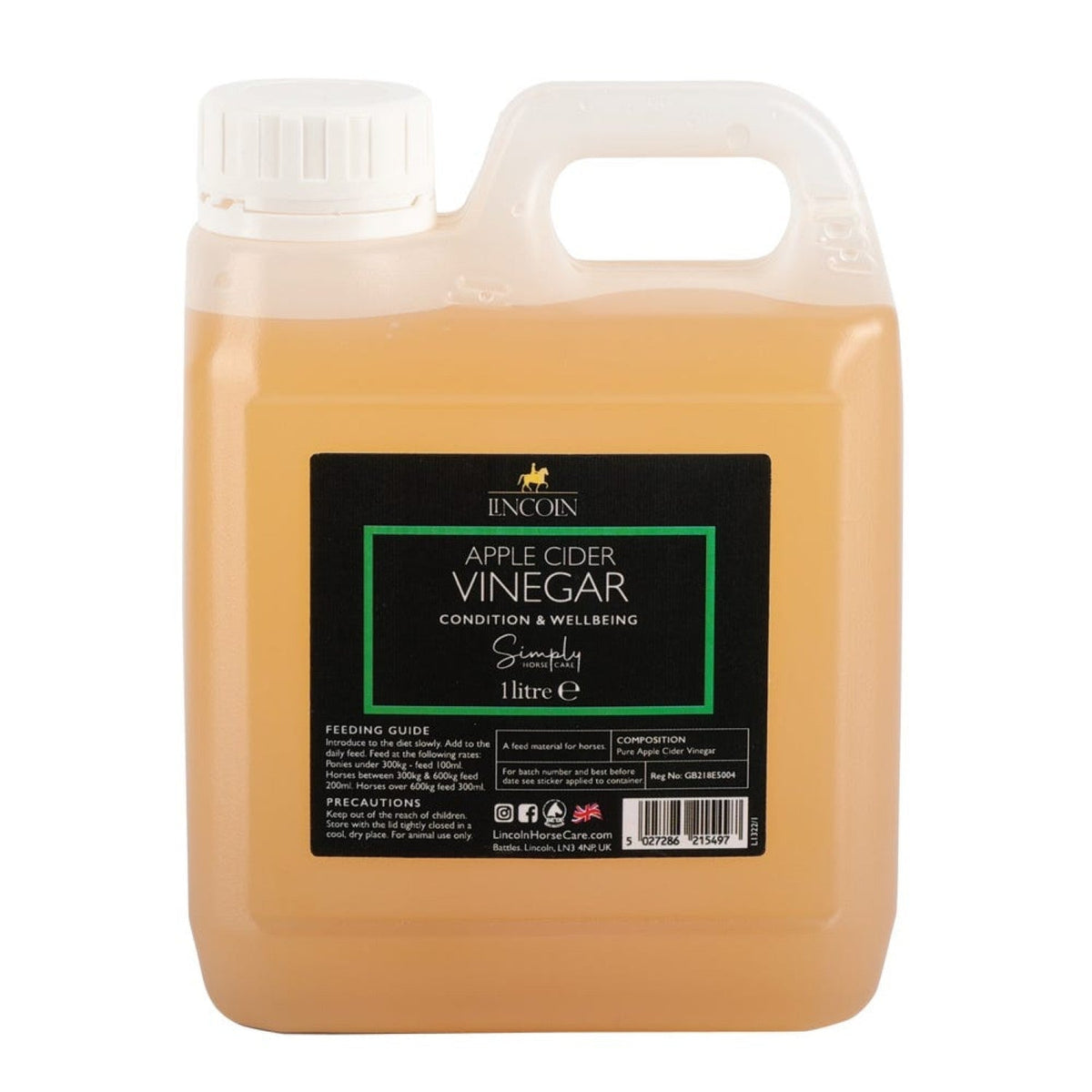 Lincoln Simply Apple Cider Vinegar 2.5% - Nags Essentials