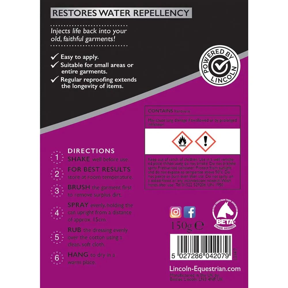 Lincoln Wax Dressing Aerosol - Nags Essentials