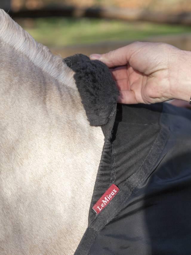 LeMieux Anti Rub Bib - Black