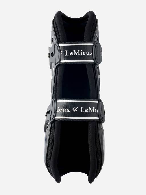 Lemieux EXO Flex Tendon Boots - Black/Silver