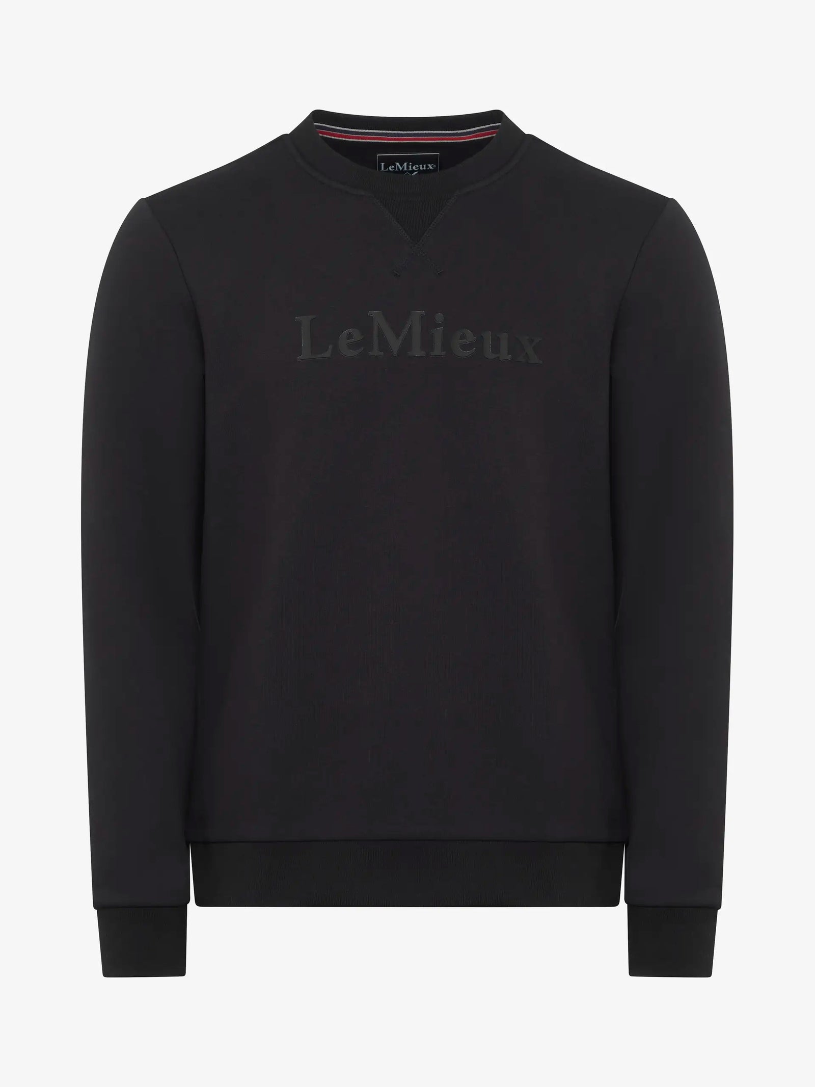 LeMieux Mens Elite Crew Sweatshirt - Black