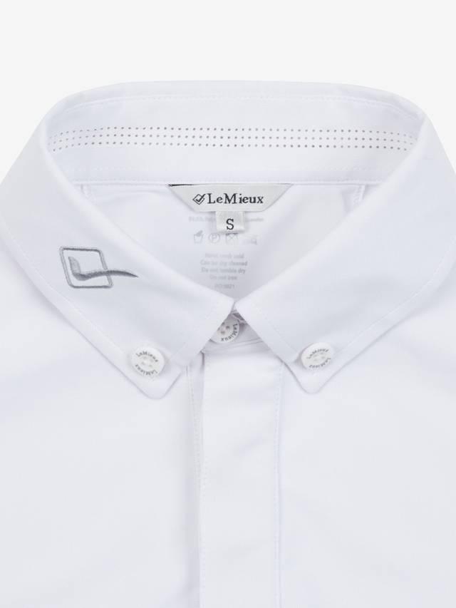 LeMieux Mens Competition Shirt  - White