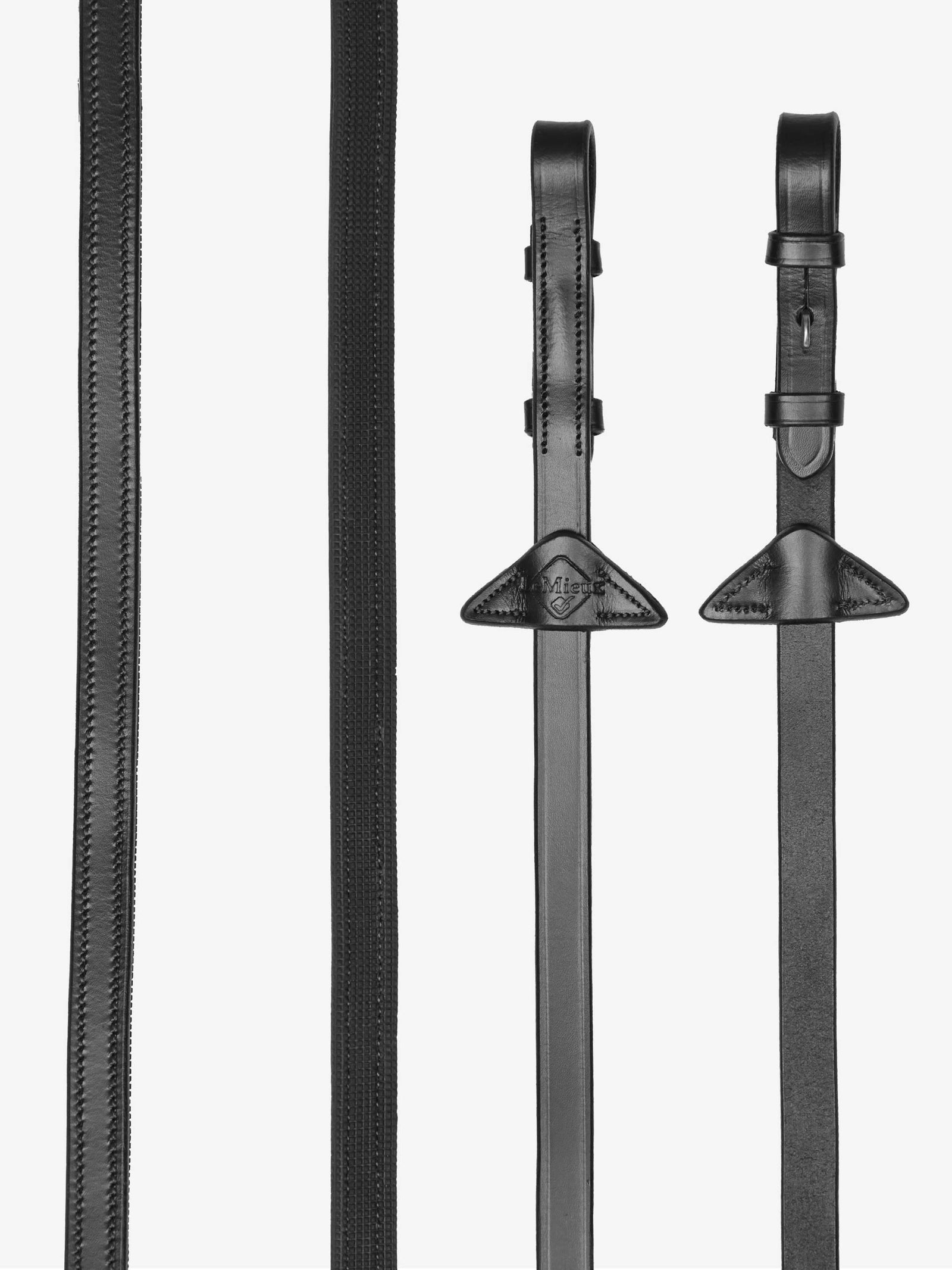 LeMieux Rubber Half lined Reins