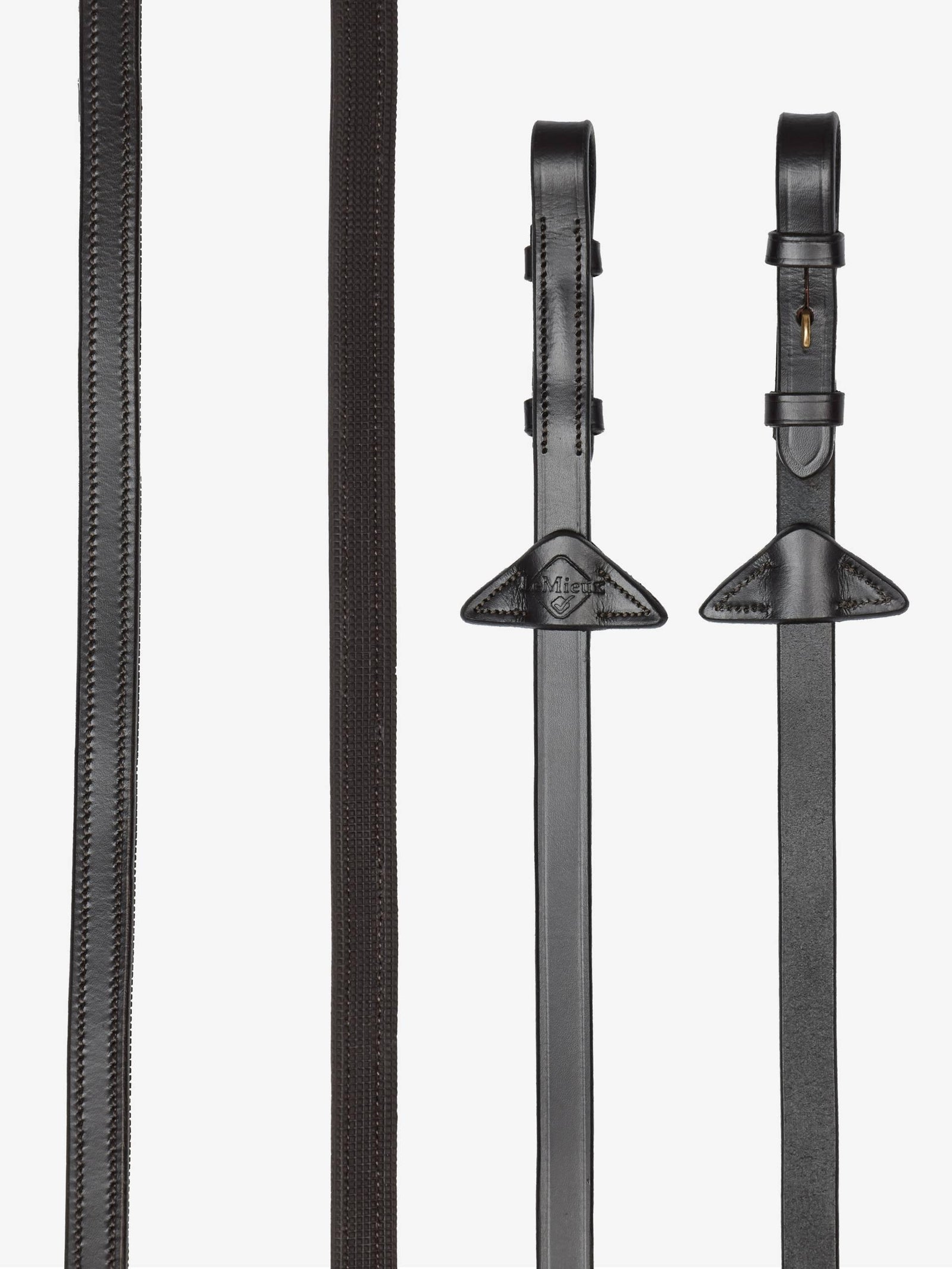 LeMieux Rubber Half lined Reins