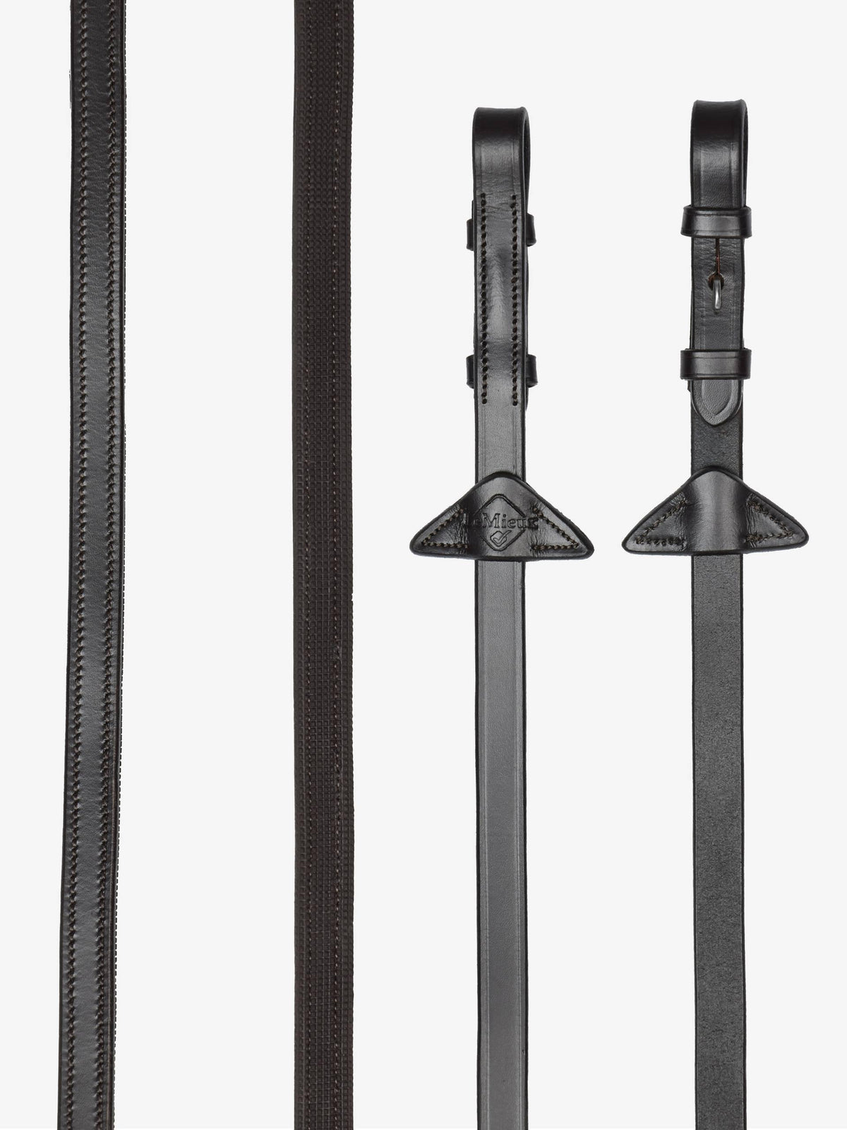 LeMieux Rubber Half lined Reins