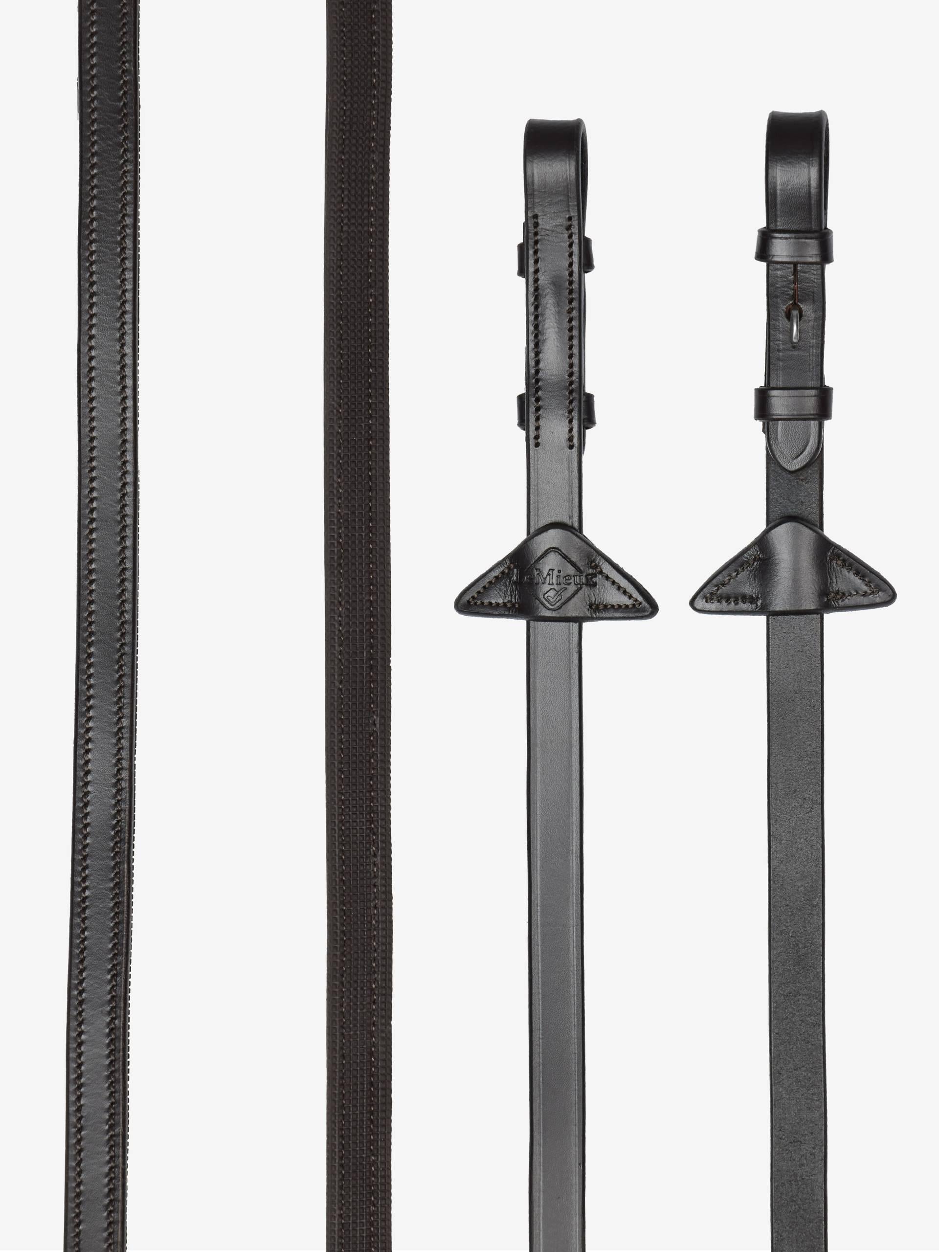 LeMieux Rubber Half lined Reins