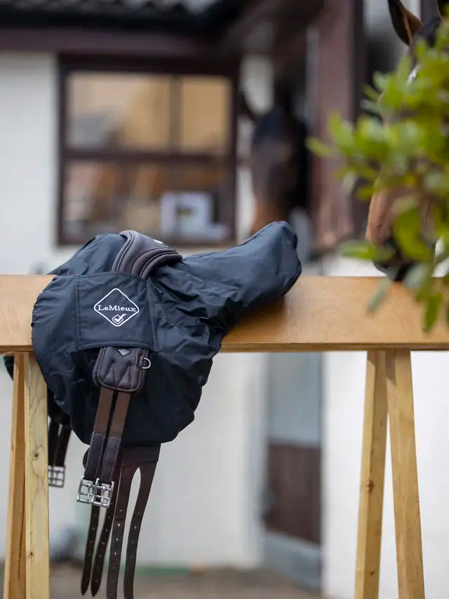 LeMieux GP Jump Saddle Cover - Black