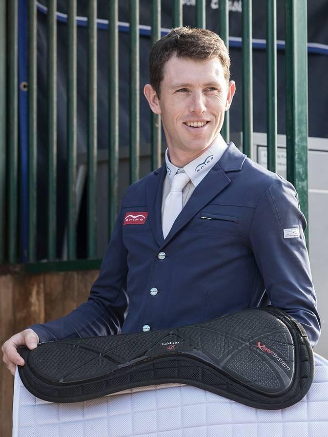 LeMieux X-Grip Silicone Half Pad - Black