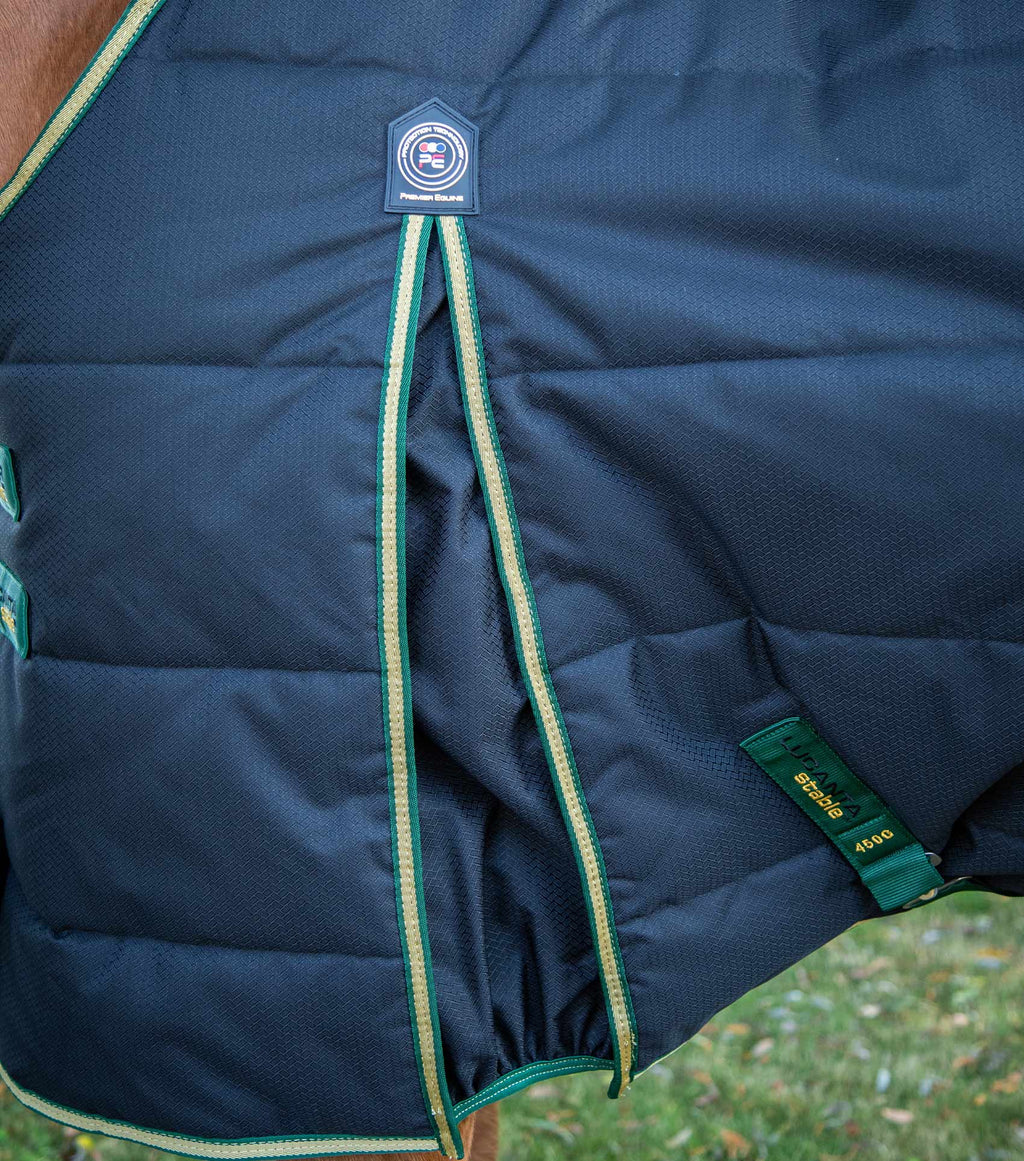 Premier Equine Lucanta Demi Stable Rug 450g - Black