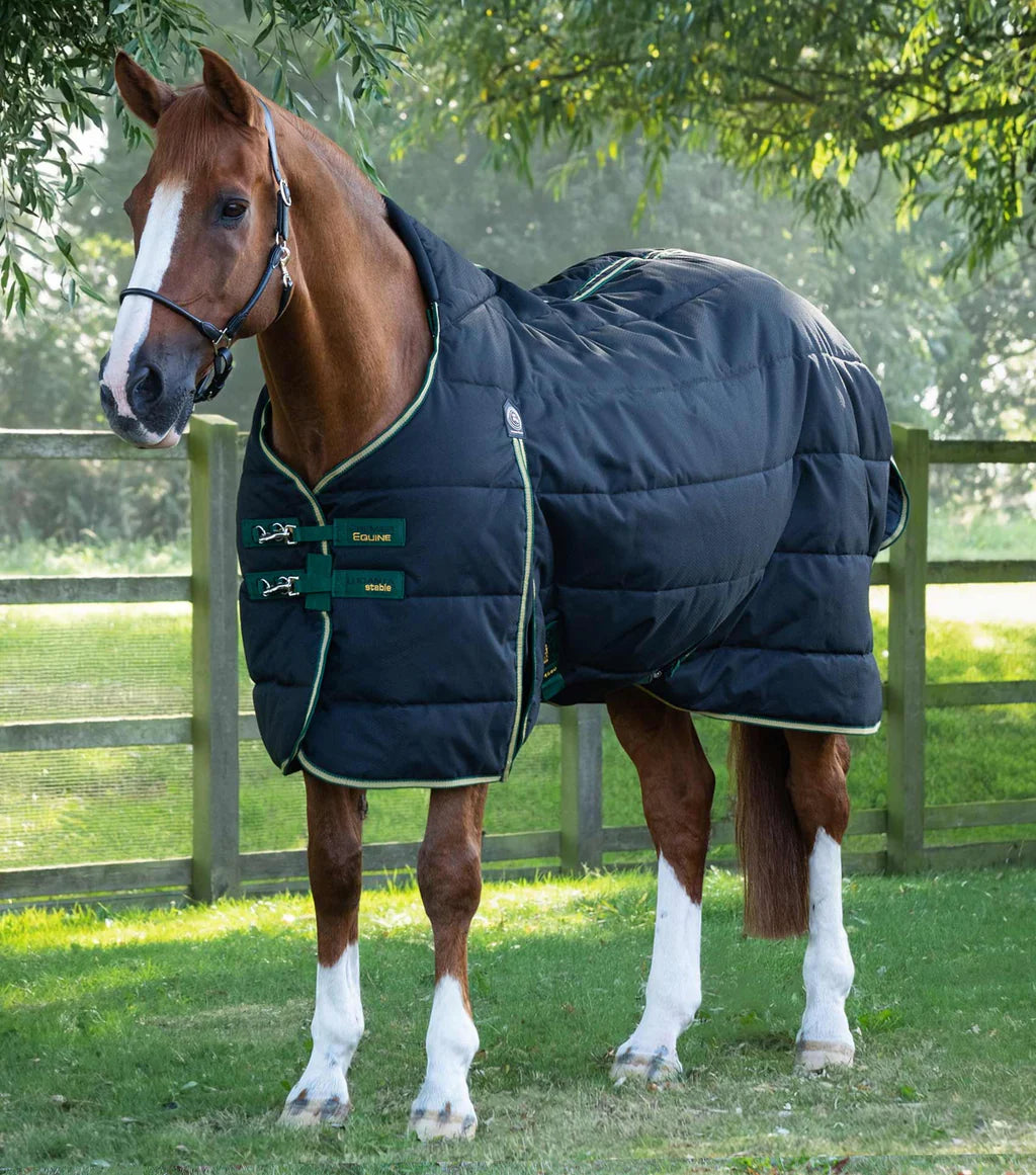 Premier Equine Lucanta Demi Stable Rug 450g - Black
