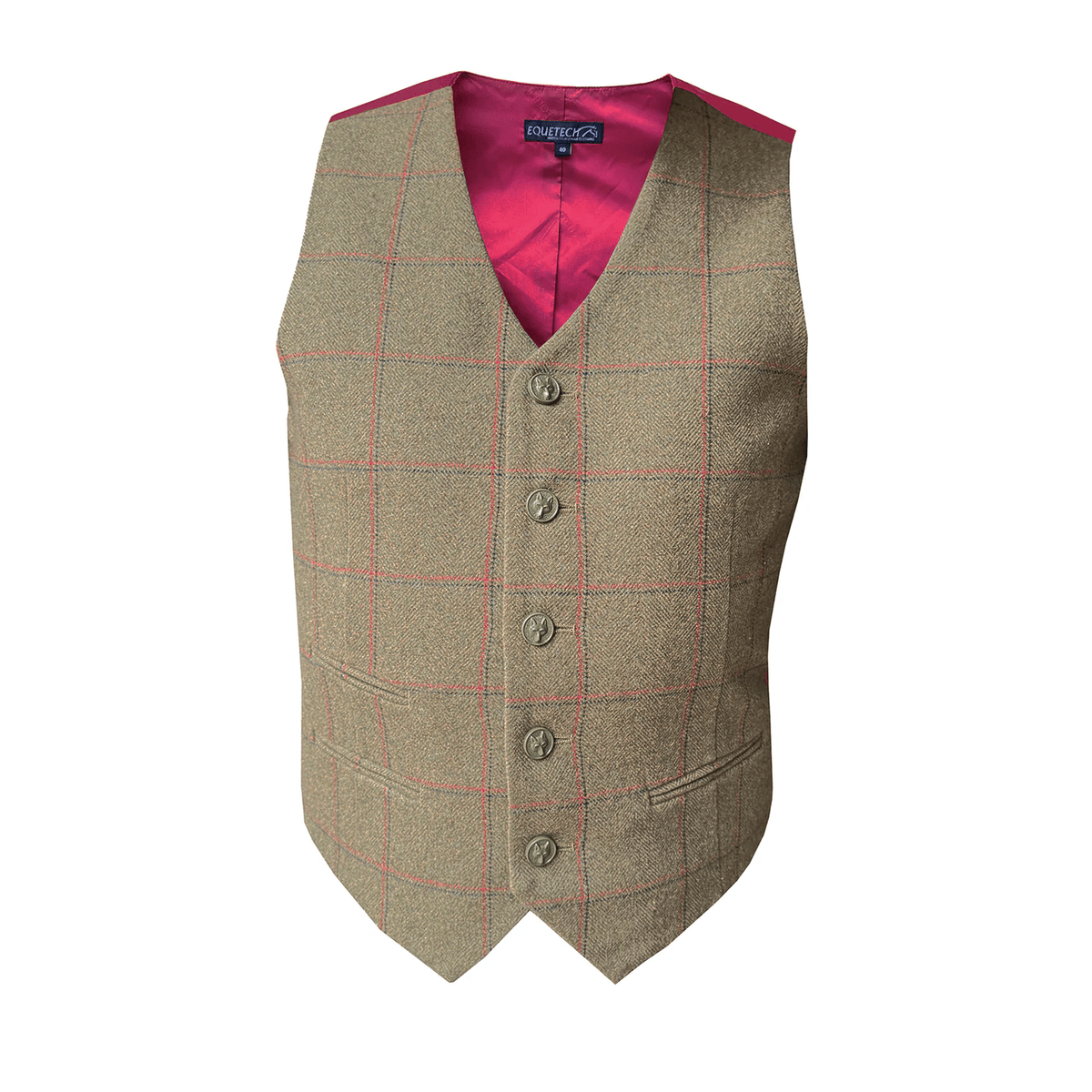 Mens Launton Tweed Classic Waistcoat - Nags Essentials