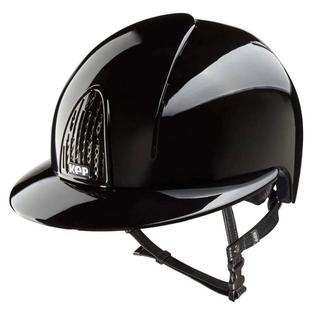 KEP Smart Polish Polo Peak -Black with Black Harness