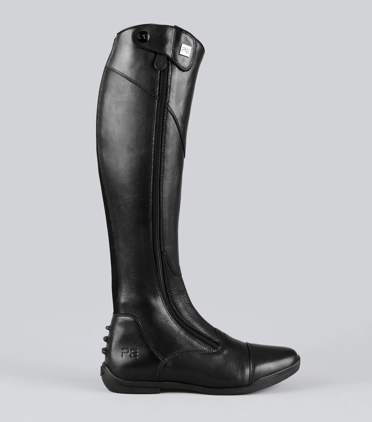 Premier Equine Modus Womens Leather Dress Tall Riding Boots - Black