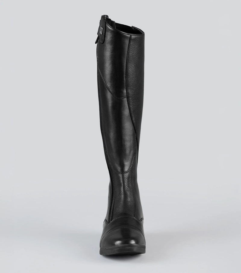 Premier Equine Modus Womens Leather Dress Tall Riding Boots - Black