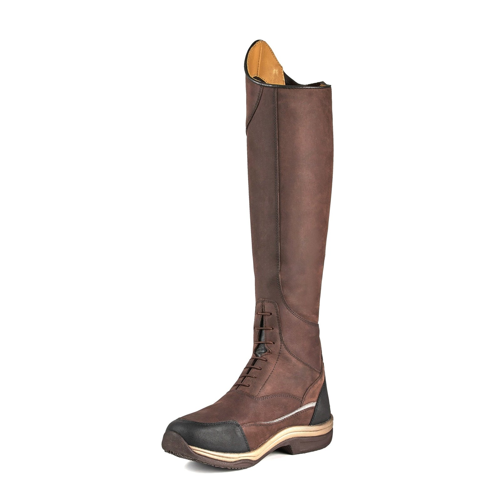 Moretta Brown Voltana Long XGRIP Boots - Brown - Nags Essentials
