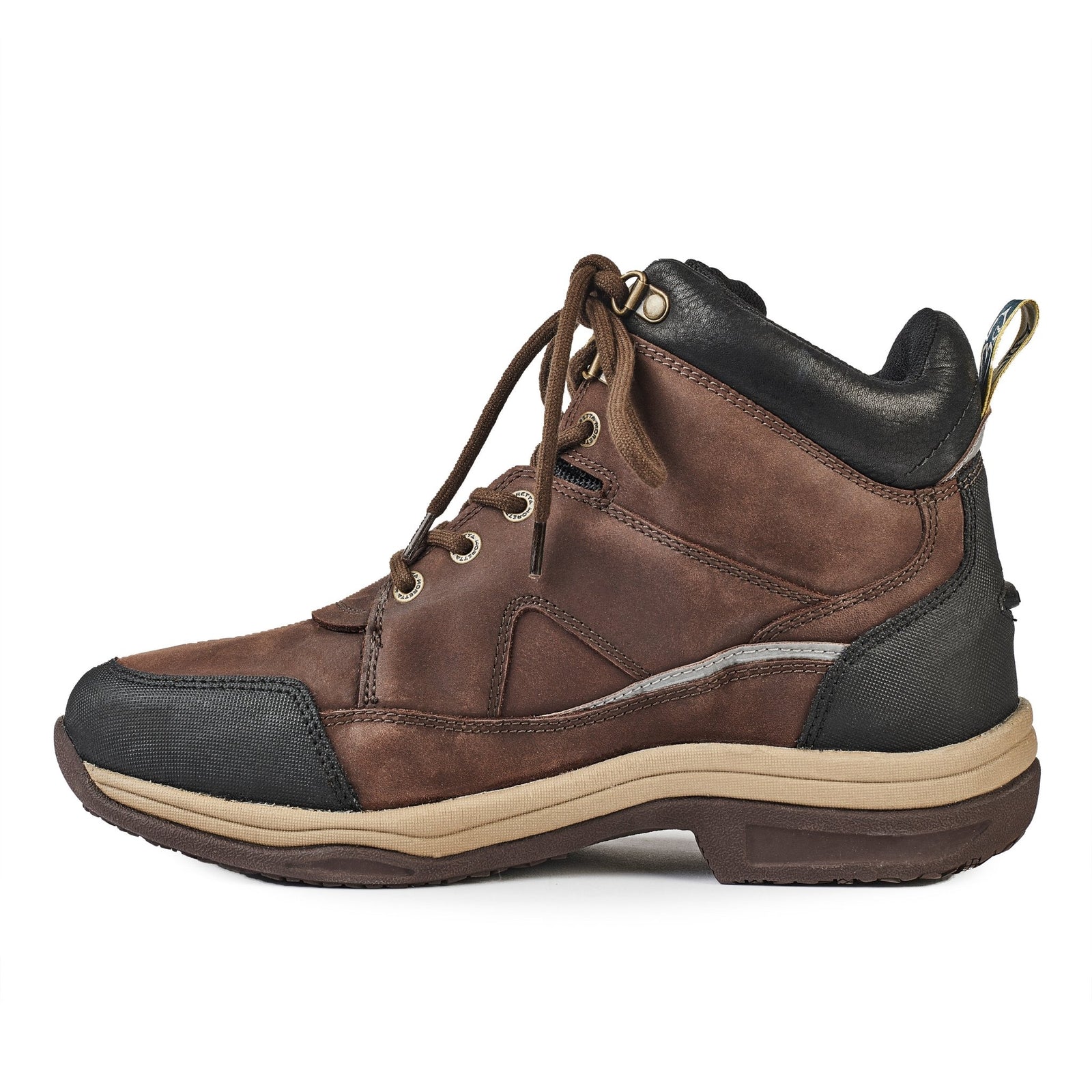 Moretta Eleonora Lace Front XGRIP Boots - Brown - Nags Essentials